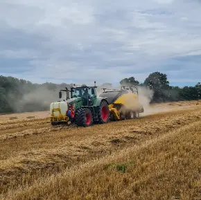 Pressage de paille et foin 