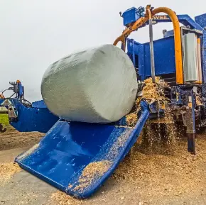 Enrubannage de maïs et autres produits