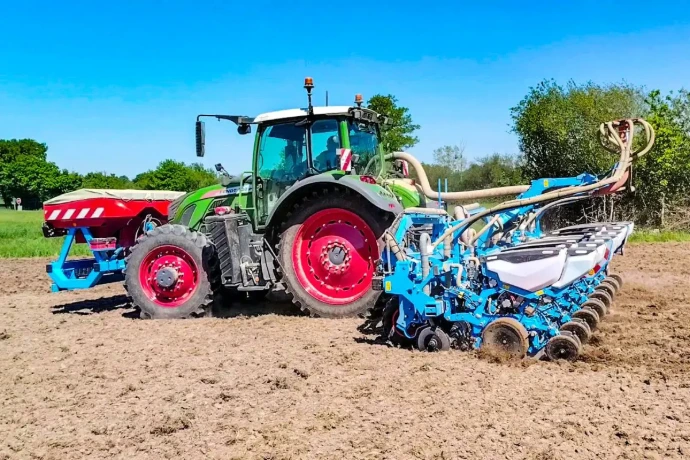 Semoir monograine de précision maïs