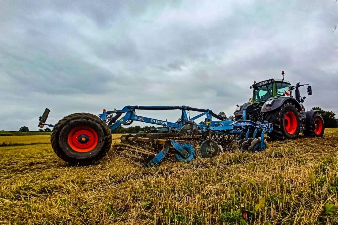 Déchaumeur à disques