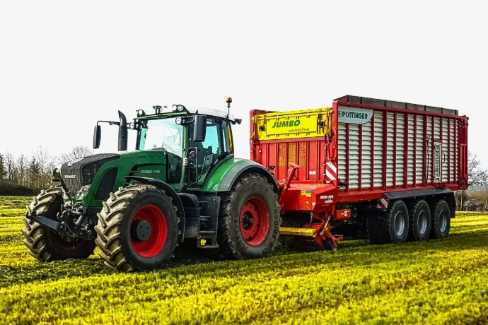 Ensilage à l'autochargeuse