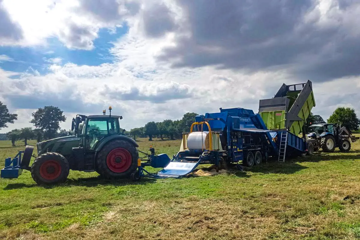 Enrubannage de maïs et autres matières Enrubannage de maïs et autres matières